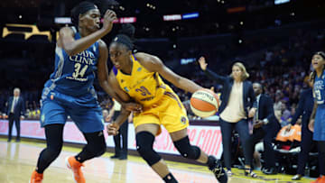 LOS ANGELES, CA - SEPTEMBER 29: Nneka Ogwumike