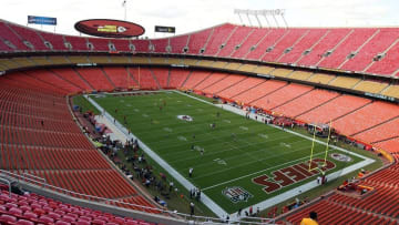 Kansas City Chiefs Arrowhead Stadium. Mandatory Credit: John Rieger-USA TODAY Sports