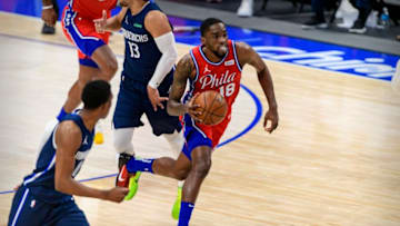 Shake Milton, Sixers Mandatory Credit: Jerome Miron-USA TODAY Sports