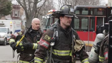 Warren Christie as Scott Rice on Chicago Fire. Photo Credit: Courtesy of NBC.