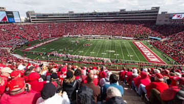 Oct 3, 2015; Madison, WI, USA; General view of Camp Randall Stadium during the game between the Iowa Hawkeyes andWisconsin Badgers. Iowa won 10-6. Mandatory Credit: Jeff Hanisch-USA TODAY Sports
