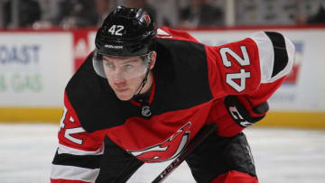 New Jersey Devils - Nathan Bastian (Photo by Bruce Bennett/Getty Images)