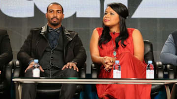 PASADENA, CA - JANUARY 09: Actor Omari Hardwick (L) and Creator