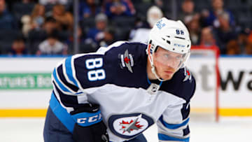 Nate Schmidt #88, Winnipeg Jets (Photo by Bruce Bennett/Getty Images)