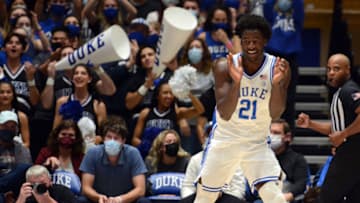 Duke basketball forward AJ Griffin (Rob Kinnan-USA TODAY Sports)