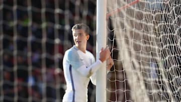 WALSALL, ENGLAND - OCTOBER 11: Jack Grealish of England during the UEFA European U21 Championship Group 9 match between England and Bosnia Herzegovina at Banks' Stadium on October 11, 2016 in Walsall, England. (Photo by Michael Steele/Getty Images)
