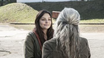 Cassady McClincy as Lydia, Melissa McBride as Carol Peletier - The Walking Dead _ Season 11, Episode 18 - Photo Credit: Jace Downs/AMC