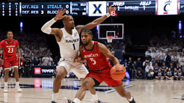 David DeJulius dribbles the ball against Xavier. Getty Images.
