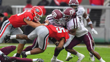 Texas A&M football, Georgia football Mandatory Credit: Dale Zanine-USA TODAY Sports