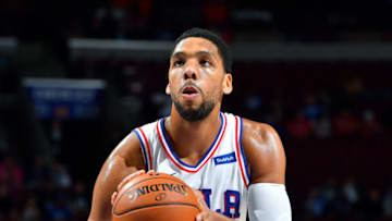PHILADELPHIA, PA - OCTOBER 4: Jahlil Okafor