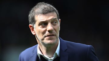BURNLEY, ENGLAND - MAY 21: West Ham United manager Slaven Bilic is seen during the Premier League match between Burnley and West Ham United at Turf Moor on May 21, 2017 in Burnley, England. (Photo by Ian MacNicol/Getty Images)