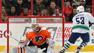 PHILADELPHIA, PA - JANUARY 12: Michal Neuvirth