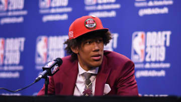 Jaxson Hayes, New Orleans Pelicans (Photo by Stephen Pellegrino/NBAE via Getty Images)