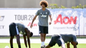 LOS ANGELES, CA - JULY 10: Marouane Fellaini