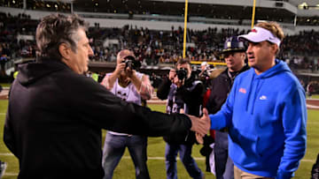Did Lane Kiffin just indicate on his personal Twitter that he'd have his Ole Miss finale at the Egg Bowl on Thursday before an Auburn football move? Mandatory Credit: Matt Bush-USA TODAY Sports