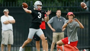 Texas football commit Quinn Ewers. (Syndication: The Columbus Dispatch)