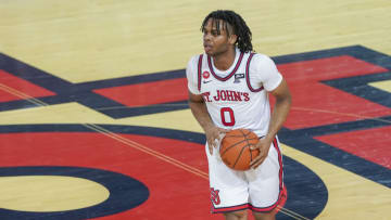 St. John's basketball guard Posh Alexander (Photo by Porter Binks/Getty Images)