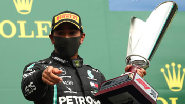 Lewis Hamilton, Mercedes, Formula 1 (Photo by FRANCISCO SECO/POOL/AFP via Getty Images)