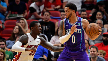 Charlotte Hornets Miles Bridges. Mandatory Credit: Jasen Vinlove-USA TODAY Sports