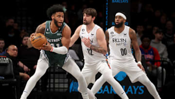 Detroit Pistons forward Saddiq Bey Credit: Brad Penner-USA TODAY Sports
