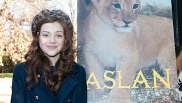 WASHINGTON, DC - DECEMBER 09: Georgie Henley poses for a photo during the Smithsonian's National Zoo Lion Cub naming ceremony at Smithsonian National Zoological Park on December 9, 2010 in Washington, DC. (Photo by Kris Connor/Getty Images)
