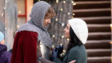 The Knight Before Christmas - Josh Whitehouse, Vanessa Hudgens - Photo Credit: Netflix / Brooke Palmer
