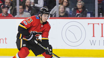 CALGARY, AB - NOVEMBER 11: Johnny Gaudreau