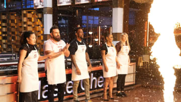 MASTERCHEF: Contestants in the special 2-hour ”Semi Final / Finale Pt. 1” episode of MASTERCHEF airing Wednesday, Sep. 7 (8:00-10:00 PM ET/PT) on FOX. © 2022 FOX MEDIA LLC. CR: FOX.