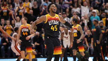 Utah Jazz guard Donovan Mitchell (Chris Nicoll-USA TODAY Sports)