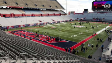 Dec 29, 2015; Tucson, AZ, USA; A general view of Arizona Stadium before the Nevada Wolf Pack play the Colorado State Rams in the Arizona Bowl. Mandatory Credit: Casey Sapio-USA TODAY Sports