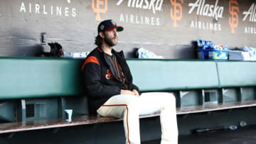 Madison Bumgarner, San Francisco Giants, New York Yankees (Photo by Ezra Shaw/Getty Images)