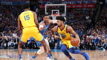 OKLAHOMA CITY, OK - APRIL 3: Quinn Cook