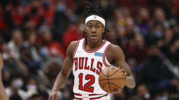 Ayo Dosunmu, Chicago Bulls Mandatory Credit: Kamil Krzaczynski-USA TODAY Sports
