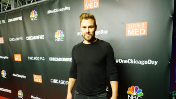 NBCUNIVERSAL EVENTS -- "One Chicago Day" -- Pictured: Patrick John Flueger, "Chicago P.D." at "One Chicago Day" at Lagunitas Brewing Company in Chicago, IL on September 10, 2018 -- (Photo by: Elizabeth Sisson/NBC)