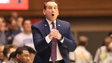 Duke basketball head coach Mike Krzyzewski (Photo by Streeter Lecka/Getty Images)