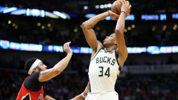 NEW ORLEANS, LA - DECEMBER 13: Giannis Antetokounmpo