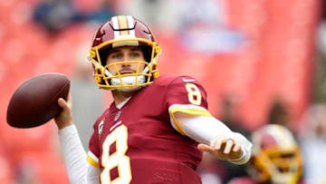 LANDOVER, MD - DECEMBER 24: Quarterback Kirk Cousins (Photo by Patrick McDermott/Getty Images)