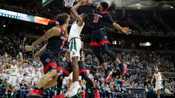 EAST LANSING, MI - JANUARY 10: Deshawn Freeman