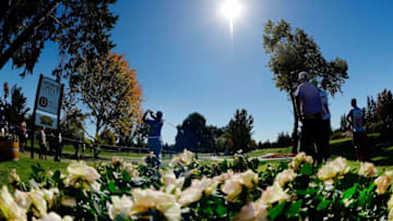 NAPA, CA - OCTOBER 07: Danny Lee of New Zealand plays his shot from the 13th tee during the final round of the Safeway Open at the North Course of the Silverado Resort and Spa on October 7, 2018 in Napa, California. (Photo by Robert Laberge/Getty Images)