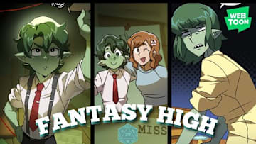 Fantasy High  ⌜ Episode 1 -  Detective Riz ⌟【 WEBTOON DUB 】