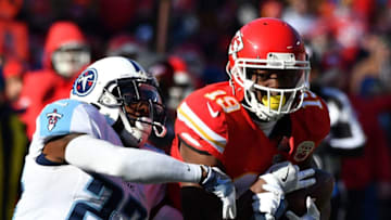 KANSAS CITY, MO - DECEMBER 18: Wide receiver Jeremy Maclin
