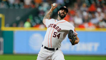HOUSTON, TX - AUGUST 23: Mike Fiers