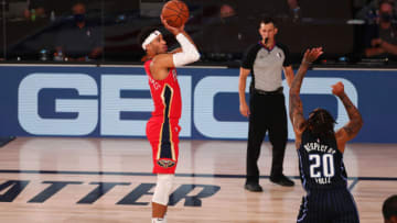 Josh Hart #3 of the New Orleans Pelicans (Photo by Kim Klement-Pool/Getty Images)