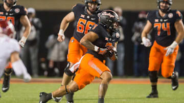 Jaylen Warren, Oklahoma State Cowboys. (Mandatory Credit: Brett Rojo-USA TODAY Sports)