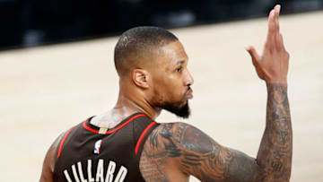 NY Knicks, Damian Lillard (Photo by Steph Chambers/Getty Images)