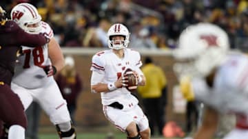 MINNEAPOLIS, MN - NOVEMBER 25: Alex Hornibrook