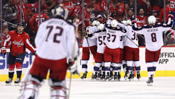 WASHINGTON, DC - APRIL 12: Artemi Panarin