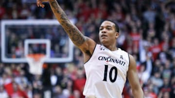 Cincinnati Bearcats guard Troy Caupain during a game against the South Florida Bulls at Fifth Third Arena. USA Today.