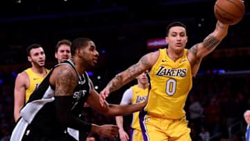 LOS ANGELES, CA - JANUARY 11: Kyle Kuzma (Photo by Harry How/Getty Images)