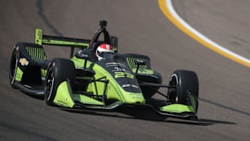 AVONDALE, AZ - APRIL 06: Charlie Kimball, driver of the #23 Carlin Chevrolet IndyCar (Photo by Christian Petersen/Getty Images)